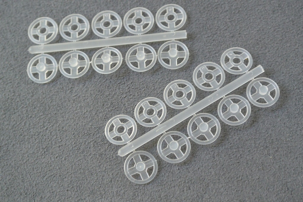 Tryckknappar, 10 mm, 5 st.