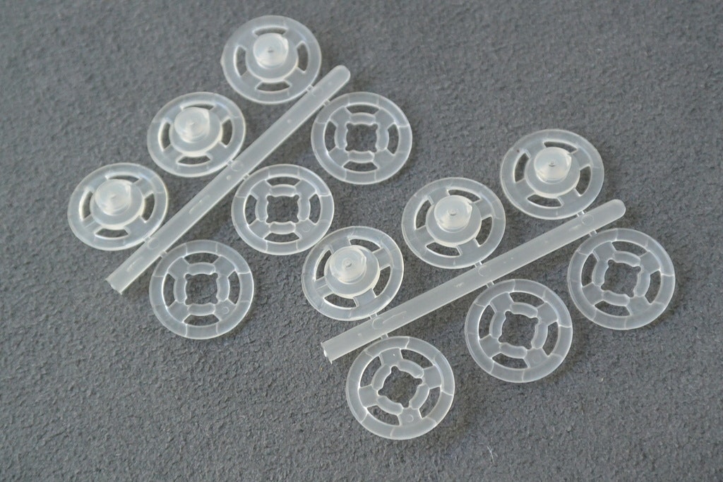 Tryckknappar, 13 mm, 3 st.
