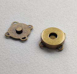 Magnetknapp, magnetlås, "oxid" 18 mm