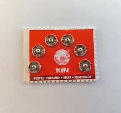 Tryckknappar, 8 mm, 6 st.