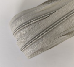Blixtlås, metervar 5 mm. 307 Ljusbeige