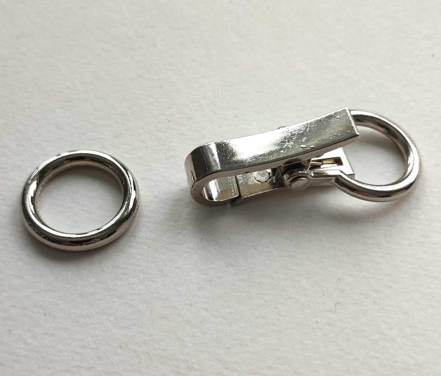 Karbinhake, 21 x 60 mm, Silver