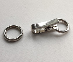 Karbinhake, 21 x 60 mm, Silver
