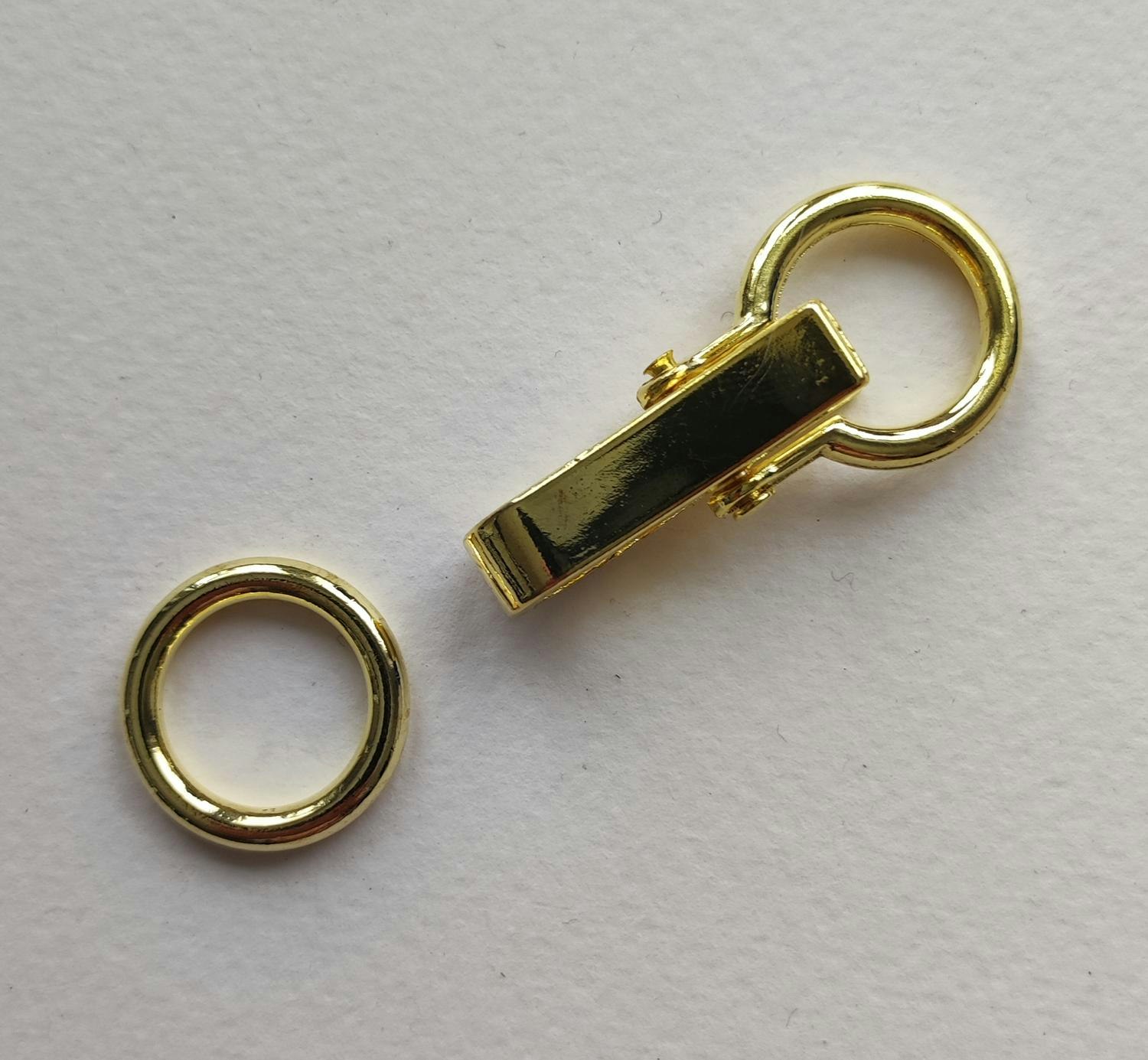 Karbinhake, 21 x 60 mm, Guld