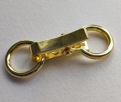 Karbinhake, 21 x 60 mm, Guld
