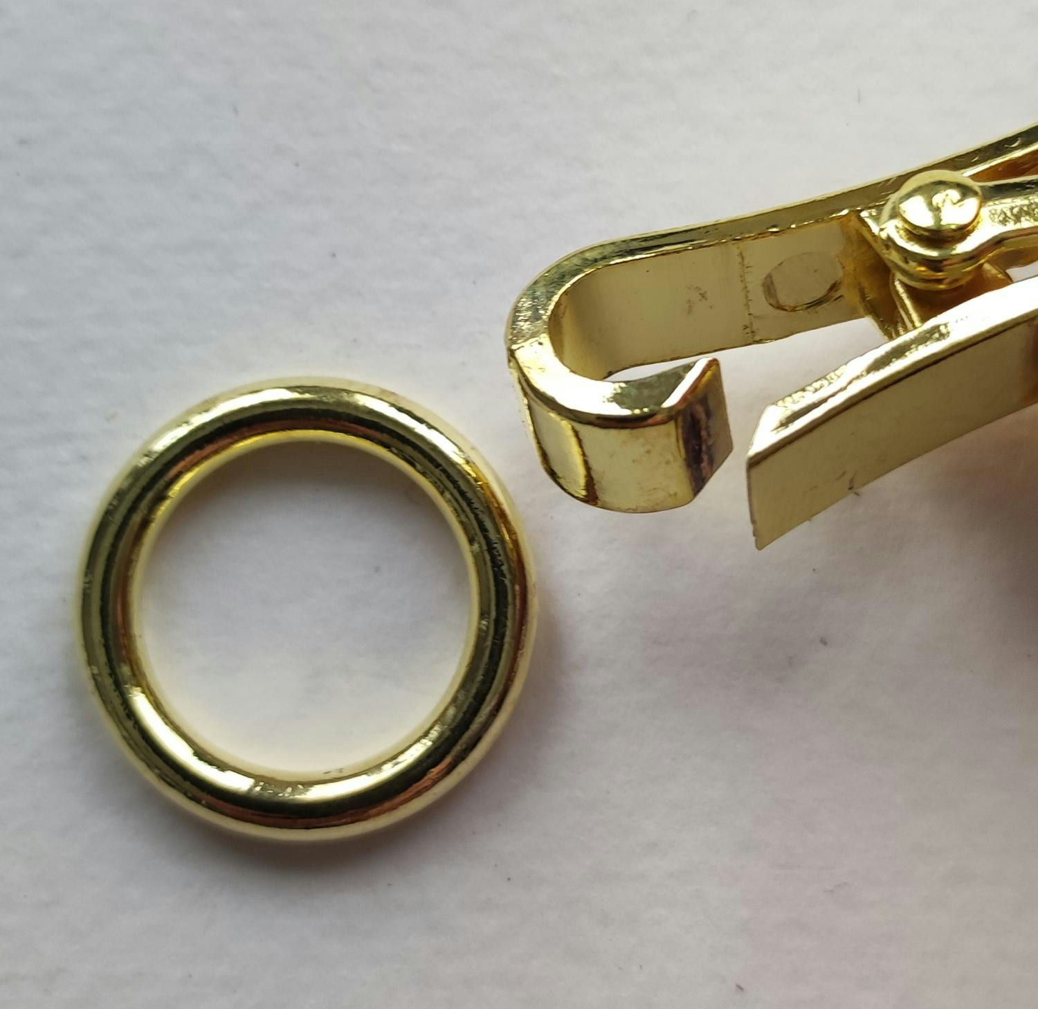 Karbinhake, 21 x 60 mm, Guld
