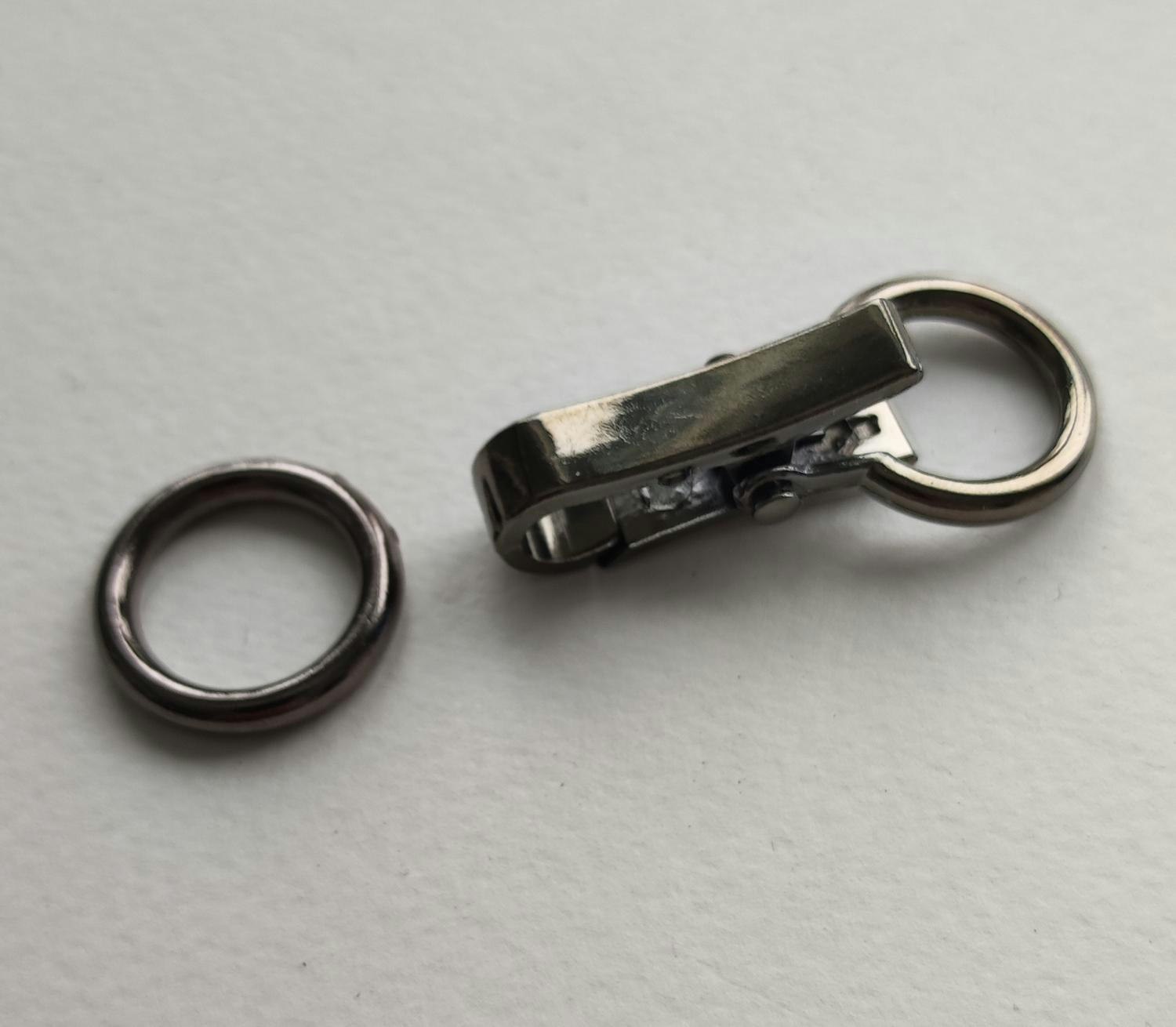 Karbinhake, 21 x 60 mm, Platina