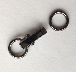 Karbinhake, 21 x 60 mm, Platina
