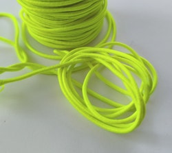 Rundresår, anoraksnodd, neongul, 2 mm