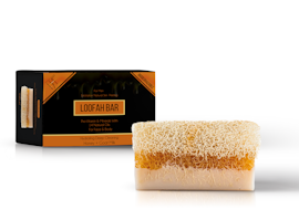 LOOFAH  BAR HONEY GOAT MILK FÖR HONOM