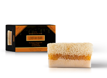 LOOFAH BAR HONEY GOAT MILK