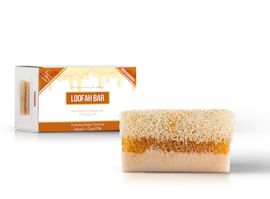 LOOFAH  BAR HONEY+GOAT FÖR HENNE