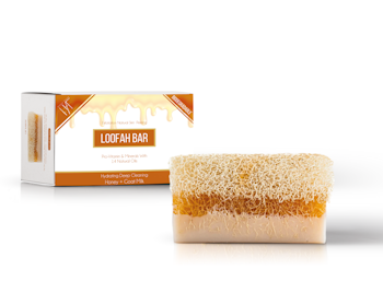 LOOFAH  BAR HONEY+GOAT