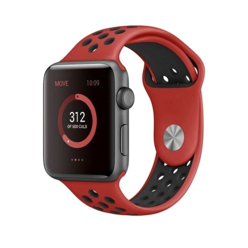 Sport Armband 42mm och 44 mm till Apple Watch Röd