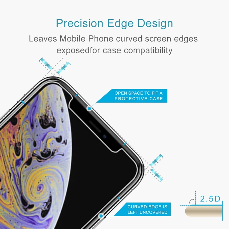 iPhone XS Max Skärmskydd av härdat glas