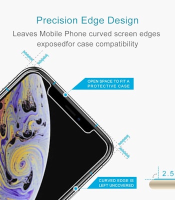 iPhone XS Max Skärmskydd av härdat glas