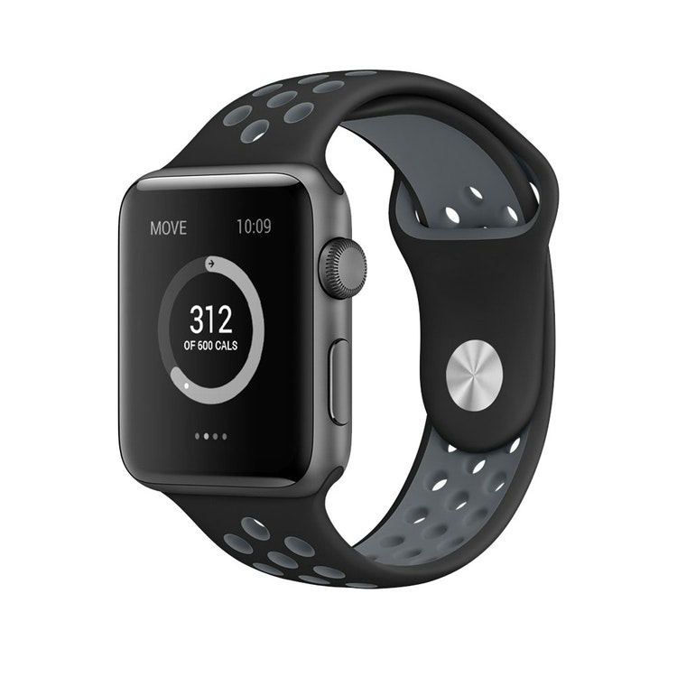 SportArmband 42mm och 44 mm till Apple Watch Grå