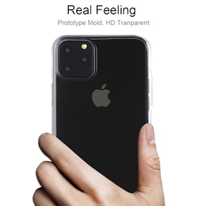 Transparent silikonskal till iPhone 11 Pro Max