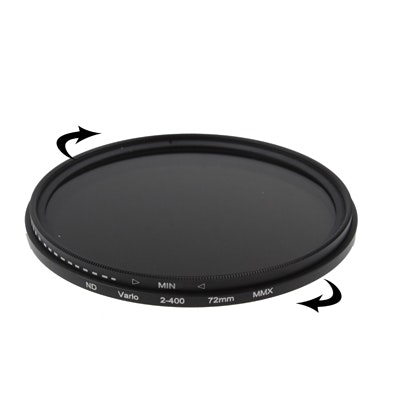 72 mm ND-Filter Gråfilter variabelt