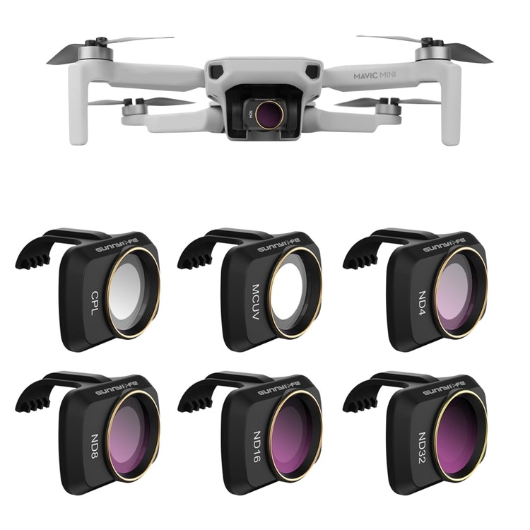 DJI Mavic Mini / Mini 2,  6-Pack ND-Filter