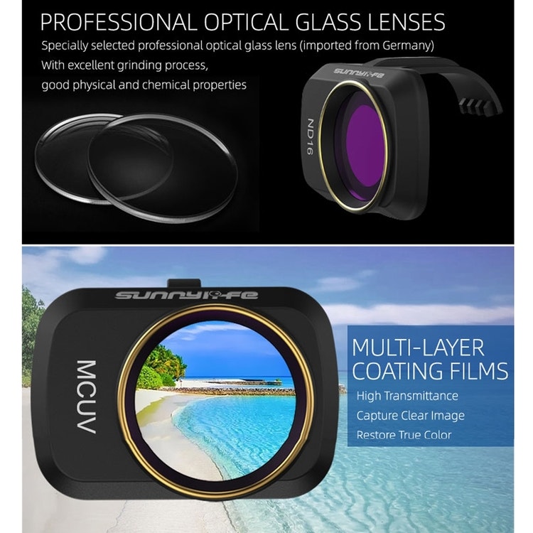 DJI Mavic Mini / Mini 2,  6-Pack ND-Filter