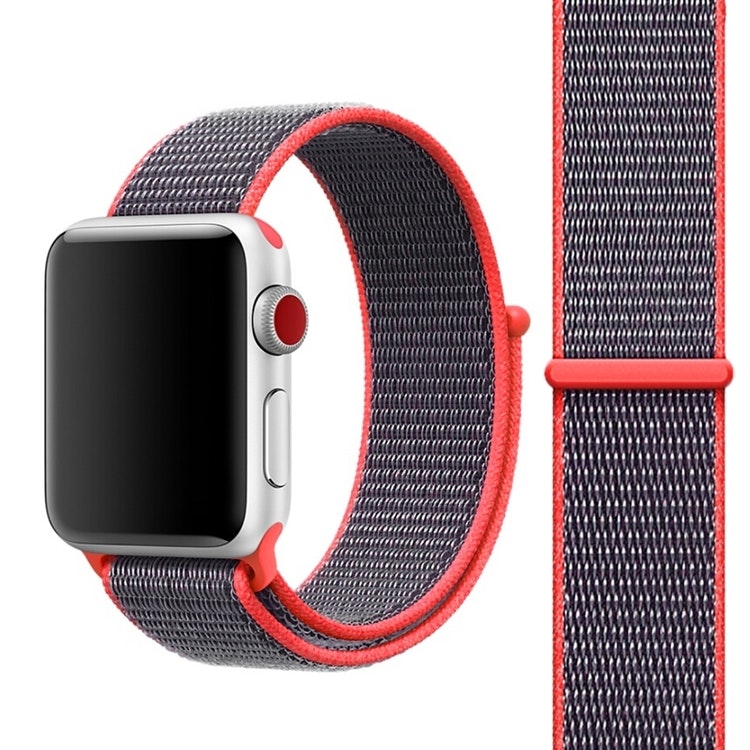 38 & 40 mm armband för Apple Watch i nylon (Magenta)