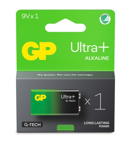 Battery Ultra Plus Alkaline 9V/6LF22 1-pack
