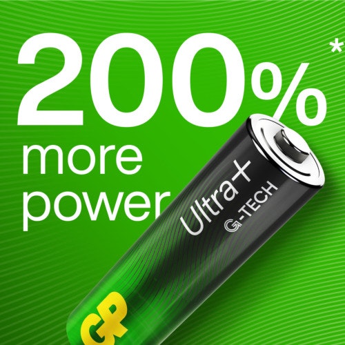 Battery Ultra Plus Alkaline AA/LR6 4-pack