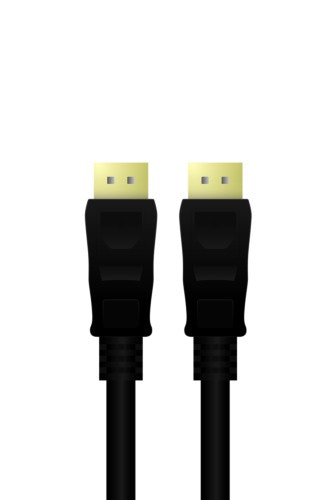 DisplayPort 1.4 hane till hane, 4 meter