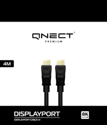 DisplayPort 1.4 hane till hane, 4 meter