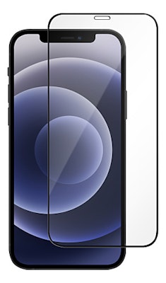 📱 Skärmskydd i Härdat Glas – iPhone 12 mini (Full Fit, Svart)