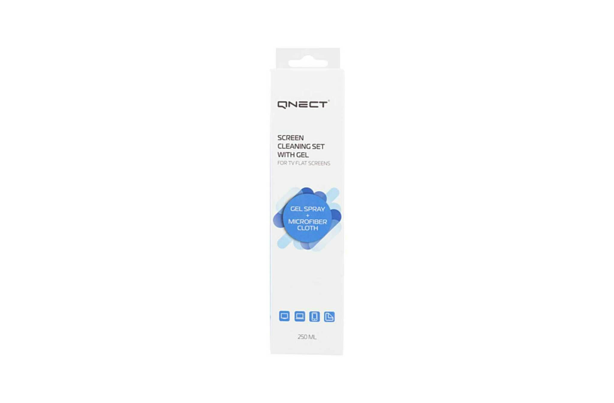 Skärmrengöringsspray, 250 ml + mikrofiberduk