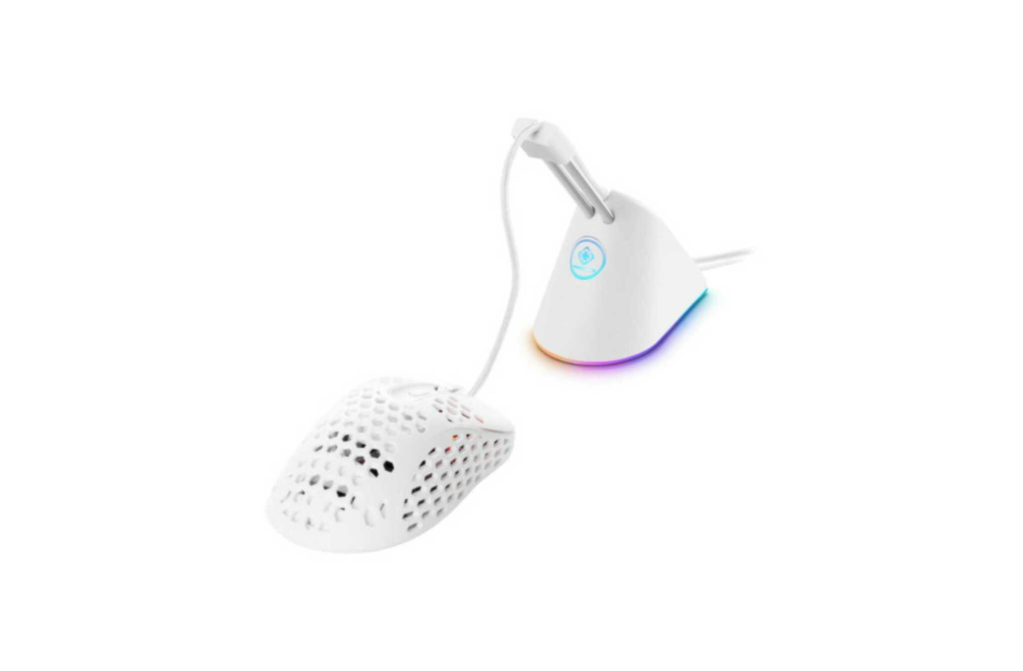 Mouse Bungee, vit/RGB