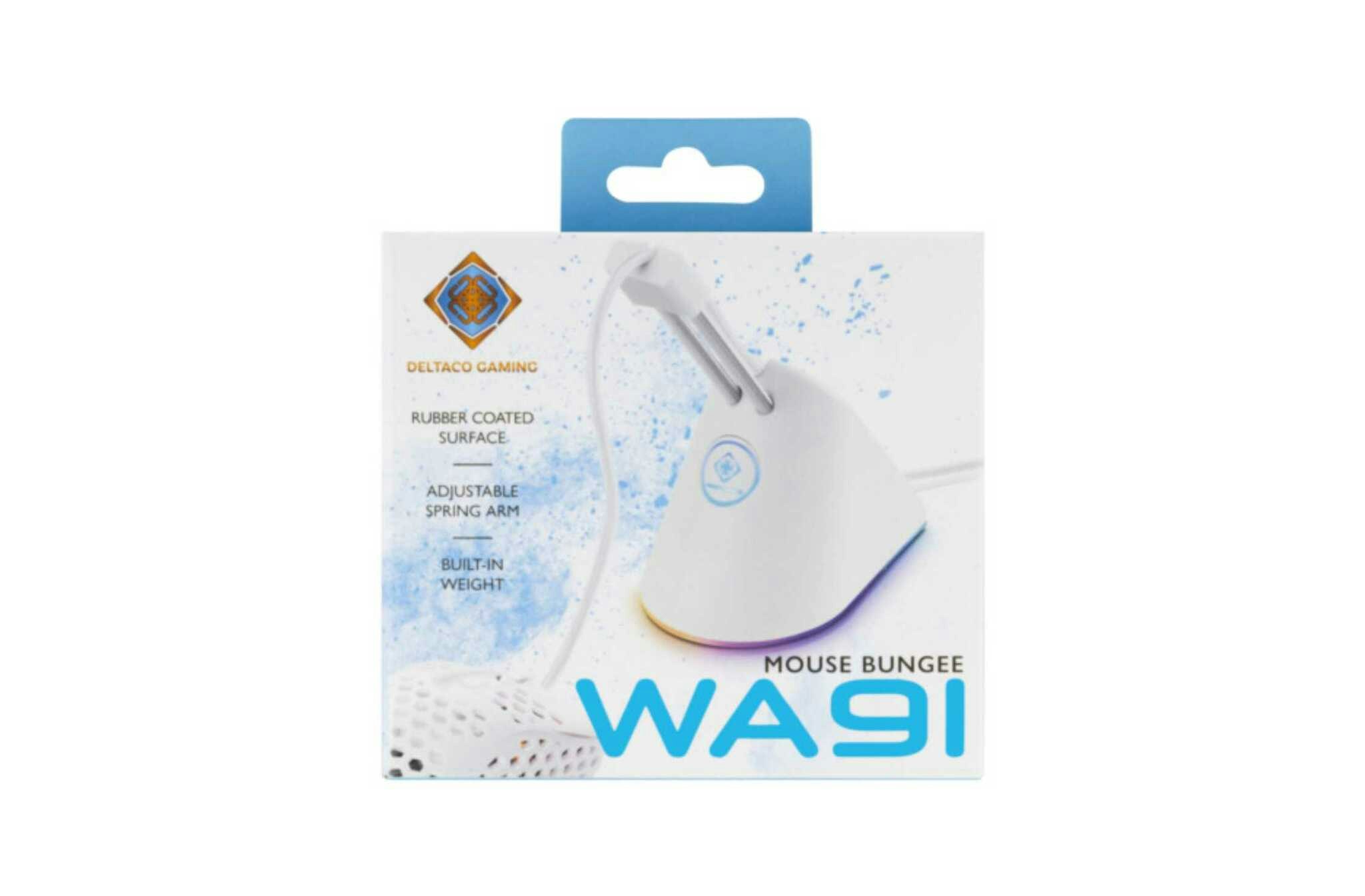 Mouse Bungee, vit/RGB