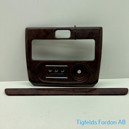 Mittkonsol/Panel Microcar MC2 Träimitation (Beg)