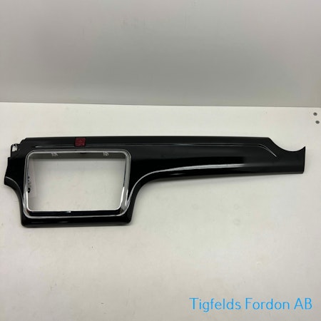 Panel till instrumentbräda - Ligier JS50/JS50L Svart/Krom (Beg)