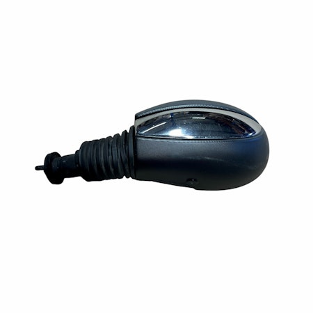 Backspegel vänster svart struktur med krom - Microcar/Ligier (Beg)