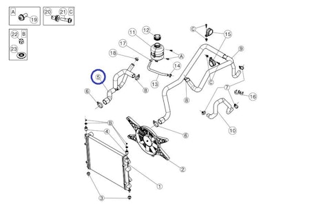 Kylarslang 5 - Lombardini DCI (Beg)