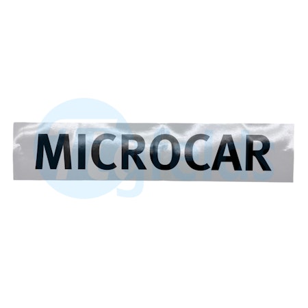 Dekal stötfångare fram - Microcar