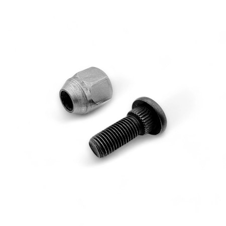 Hjulbult/navsbult fram - Ligier/Microcar (Reparations kit)