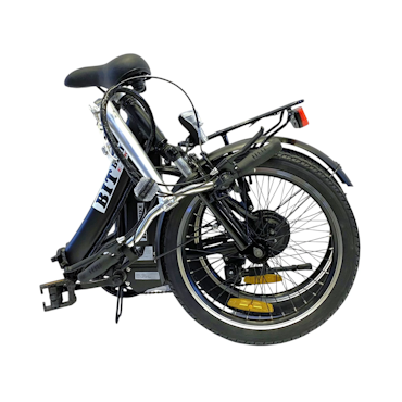 Hopfällbar Elcykel Svart (25Ah)