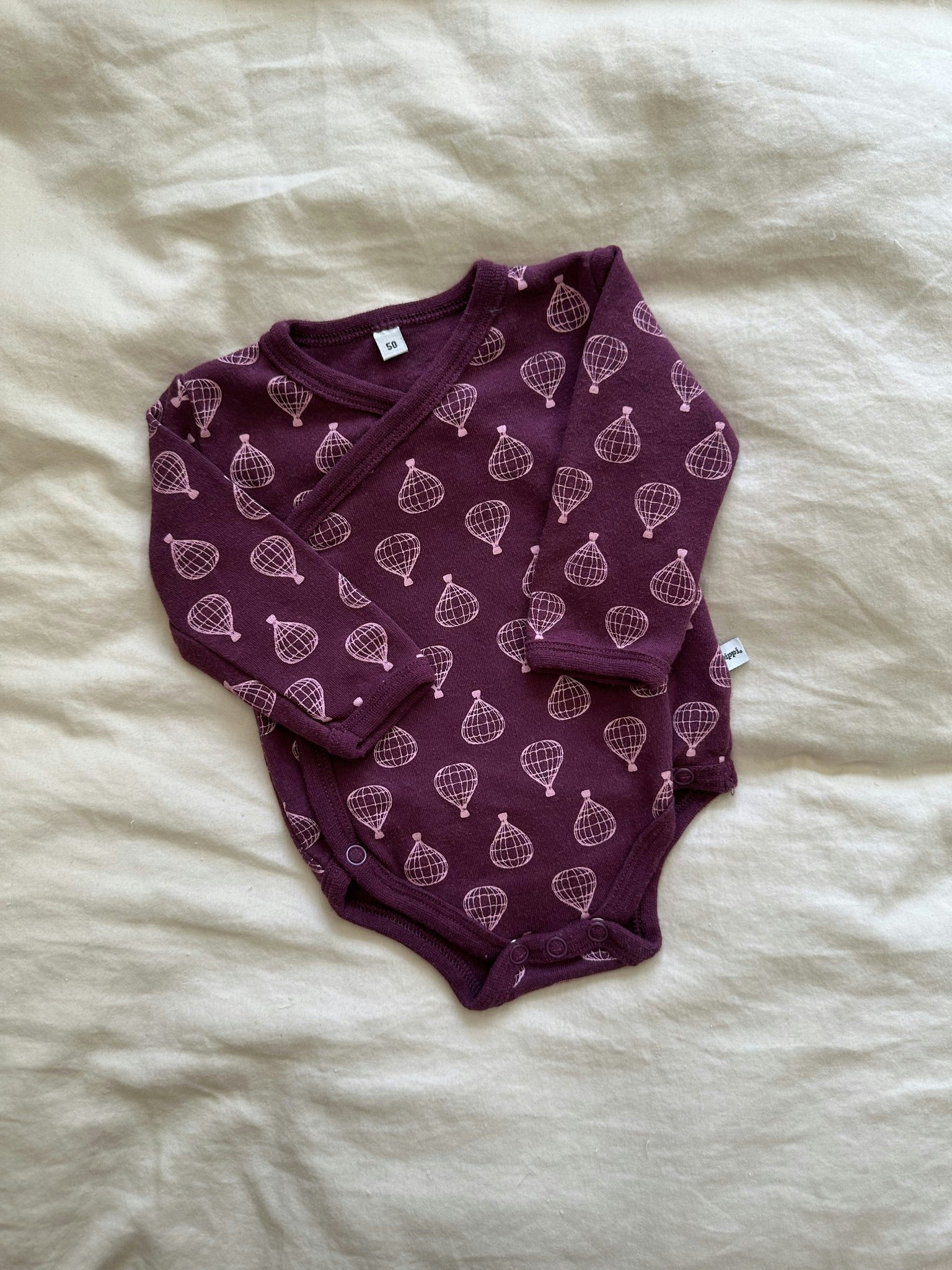 Pippi omslagsbody str.50