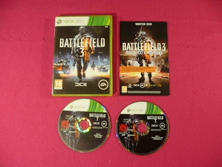 Battlefield 3 Xbox 360 PAL Nordisk Utgåva