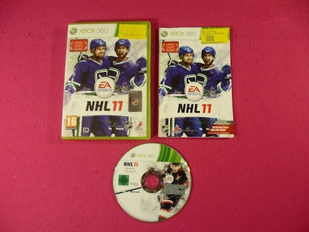 NHL 11 Xbox 360 PAL Nordisk Utgåva