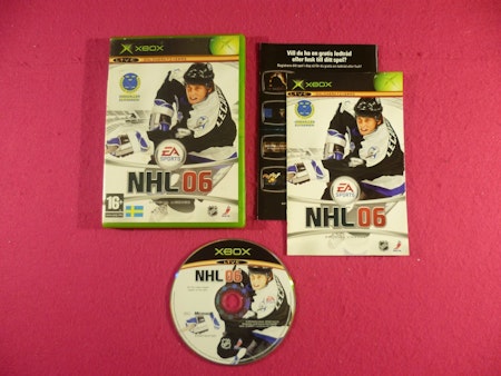 NHL 06 XBOX PAL Svensk Utgåva