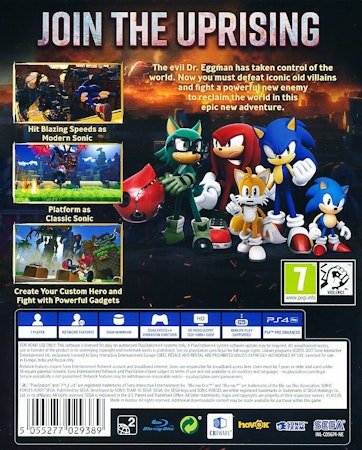 (Nytt) Sonic Forces PS4 Playstation 4