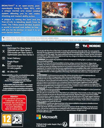 (Nytt) Biomutant Xbox Series X / Xbox One
