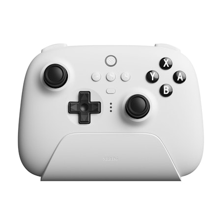 (Nytt) 8BitDo Ultimate Bluetooth Controller White / Vit - Nintendo Switch