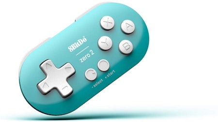 (Nytt) 8BitDo Zero 2 Turquoise Edition