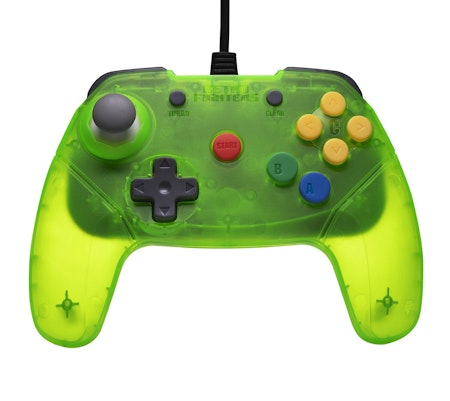 (Nytt) Retro Fighters Brawler64 - Extreme Green Limited Edition N64 Nintendo 64